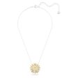 Swarovski Eternal Necklace with pendant Flower Yellow Rhodium plated  50CM Online Sale