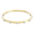 Swarovski Thrilling Bangle White Gold-tone plated  MEDIUM Supply