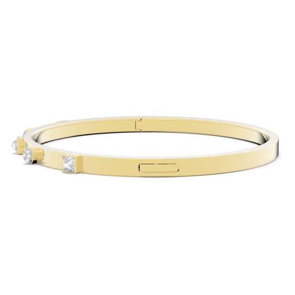 Swarovski Thrilling Bangle White Gold-tone plated  SMALL Sale