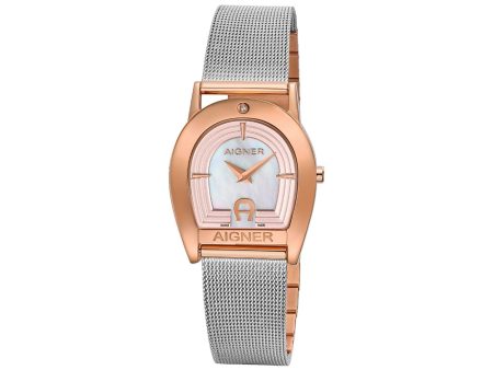 AIGNER  Varese Women s Stainless Steel & Rose Gold Watch Cheap