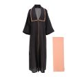 N Design Women s Maroccan Embroidered Hand Black Abaya Fashion