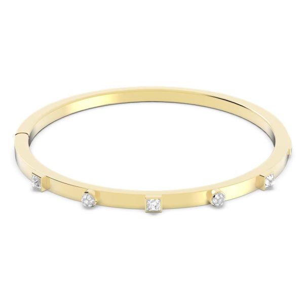 Swarovski Thrilling Bangle White Gold-tone plated  SMALL Sale