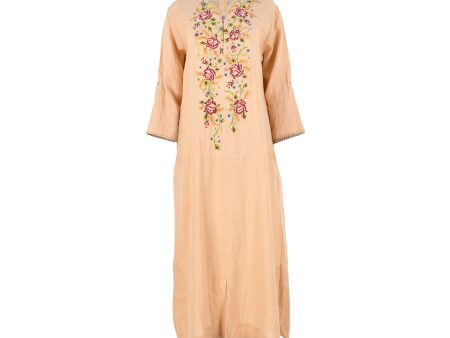 Amore Mio By Hitu Women s Biege Kaftan For Cheap