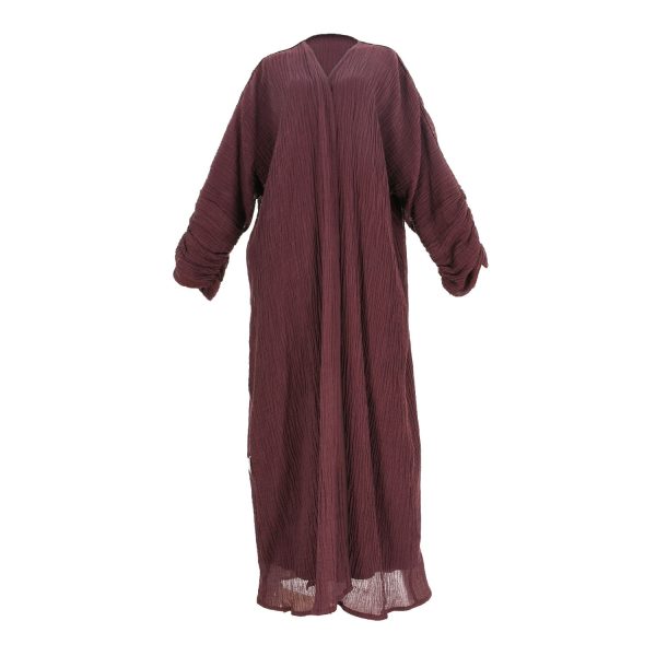 Lamar Women s  Maroon Abaya One Size Online now