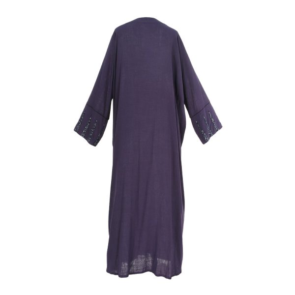 Lamar Women s Blue and Green Abaya One Size Online