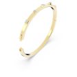 Swarovski Thrilling Bangle White Gold-tone plated  LARGE Fashion