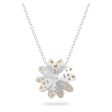 Swarovski Eternal Necklace with pendant Flower Multicolored Mixed metal finish  38CM For Sale