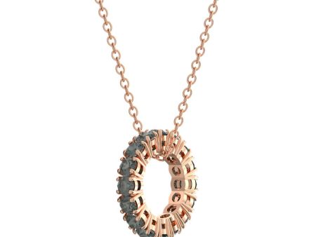 Swarovski Exalta Necklace with pendant Black Rose Gold-tone plated  16 1 2 x 18 1 2 INCHES Fashion