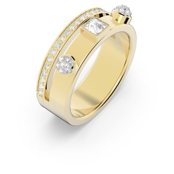 Swarovski Thrilling Ring Band White Gold-tone plated  58 Hot on Sale