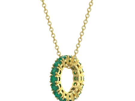 Swarovski Exalta Necklace with pendant Green Gold-tone plated  16 1 2 x 18 1 2 INCHES on Sale