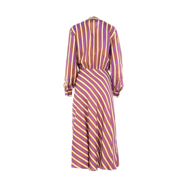 Simona Corsellini Women s Striped Shirt Dress Hot on Sale