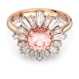 Swarovski Sunshine Ring Pink Rose gold-tone plated  60 Online now