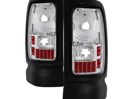 Xtune Dodge Ram 1500 2500 3500 94-01 Euro Style Tail Lights Chrome ALT-ON-DRAM94-C Cheap