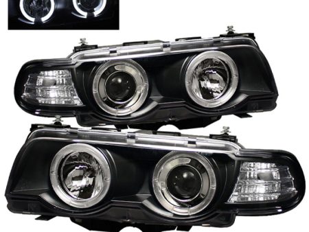 Spyder BMW E38 7-Series 99-01 Projector Headlights 1PC Xenon- LED Halo Blk PRO-YD-BMWE3899-HID-HL-BK Supply