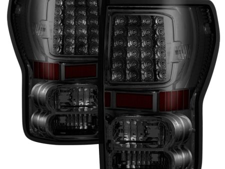 Xtune Toyota Tundra 07-13 LED Tail Lights Smoke ALT-ON-TTU07-LED-SM For Sale