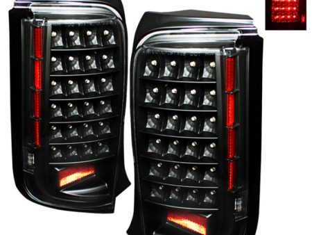 Xtune Scion Xb 08-10 LED Tail Lights Black ALT-ON-TSXB08-LED-BK For Sale