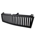 Xtune Chevy Silverado 1500 2500 3500 99-02 Vertical Front Grille Black GRI-SP-CS99-CT-V-BK Online Hot Sale