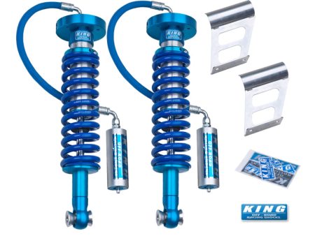 King Shocks 09-13 Ford F150 2WD 4WD Front 2.5 Dia Remote Reservoir Coilover (Pair) For Sale