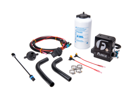 Fleece Performance 11-16 GM 2500 3500 Duramax Auxiliary Heated Fuel Filter Kit Hot on Sale