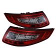 Xtune Porsche 911 997 05-08 LED Tail Lights Red Clear ALT-ON-P99705-LED-RC Online Hot Sale