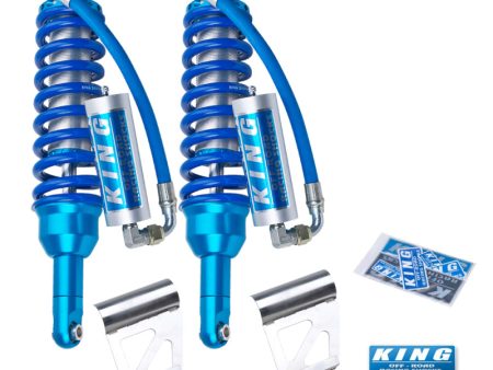 King Shocks 03-09 Toyota Land Cruiser 120 Front 2.5 Dia Remote Res Coilover (Pair) on Sale