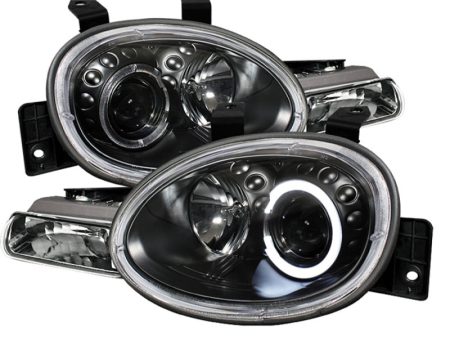 Spyder Dodge Neon 95-99 Plymouth Neon 95-99 Projector Headlights LED Halo Blk PRO-YD-DN95-HL-BK Online now