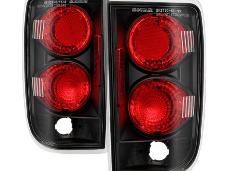 Spyder Chevy Blazer 95-05 Oldsmobile Bravada 96-01 Euro Tail Lights Blk ALT-YD-CB95-BK For Cheap