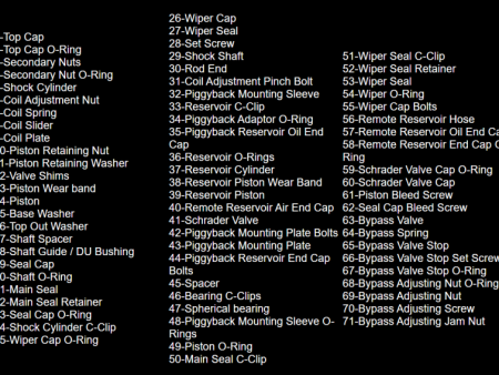 King Shocks Long Fin Res Assembly 2.5 PR 15in Long 2.93in OD Thread & Snap Ring Groove Supply