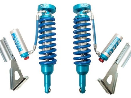 King Shocks 03-09 Lexus GX470 Front 2.5 Dia Remote Reservoir Coilover w Adjuster (Pair) For Discount