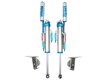 King Shocks 07-18 Jeep Wrangler JK Rear 2.5 Dia Hose Remote Bypass Shocks 0-2in Lift (Pair) Online now