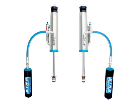 King Shocks 03-09 Lexus GX470 (Spring Conv) Rear Stage 3 Kit 3.0 Dia Remote Res Bypass Shock (Pair) Hot on Sale